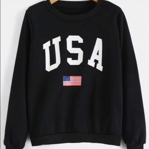 NWT USA Zaful crewneck sweatshirt